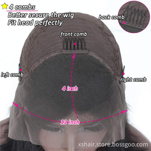 Best Price Hair Wholesale Short Virgin Black Woman Hd Lace Front Where Buy Water Wave Straight Brazilian Human Wig 150%